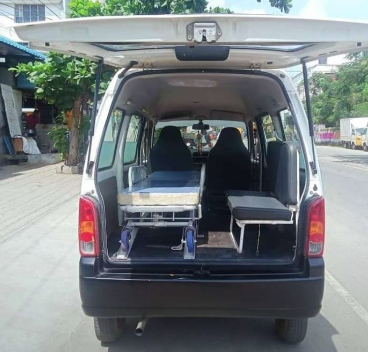 Ambulance exterior view