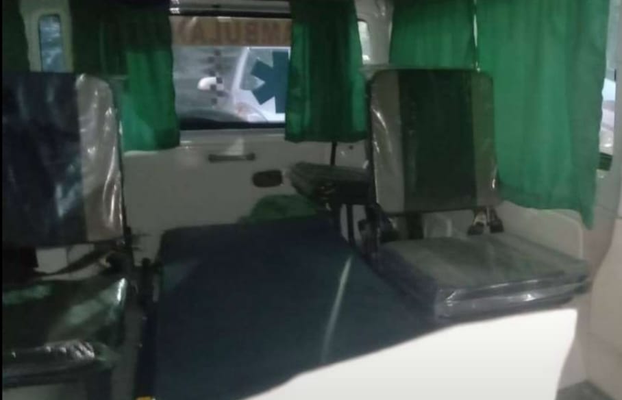 Ambulance ready for emergency dispatch
