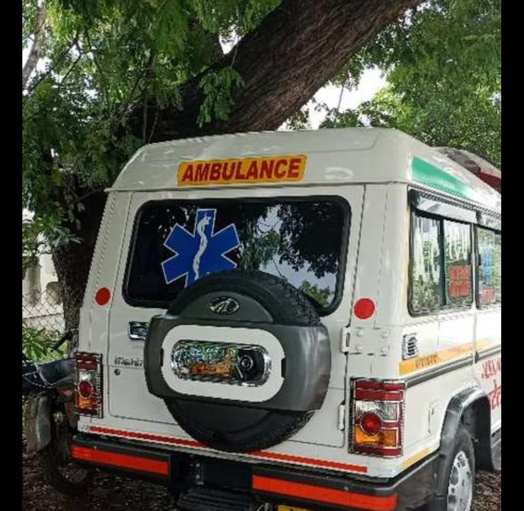 Clean sanitised ambulance interior
