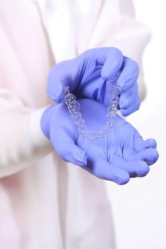 Clear aligner manufacturing process in the lab
